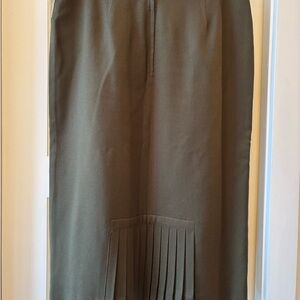 Simon Chang Olive Green skirt
